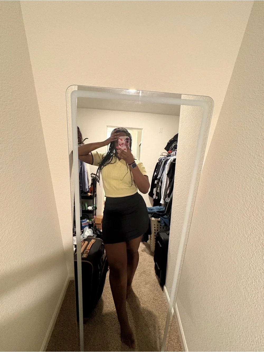Classic Black Women's Skort